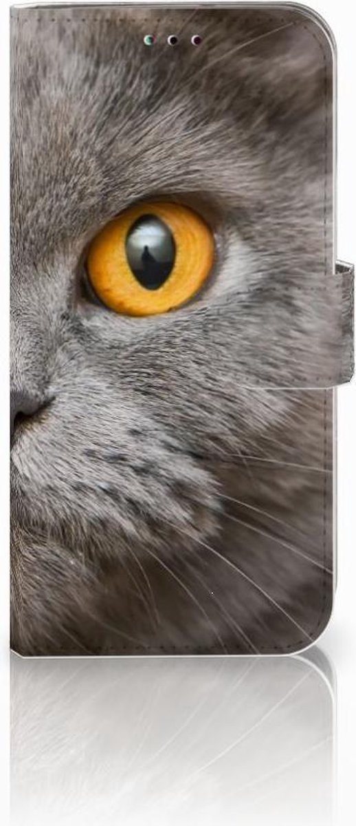 Telefoonhoesje met Pasjes Samsung Galaxy A40 Britse Korthaar