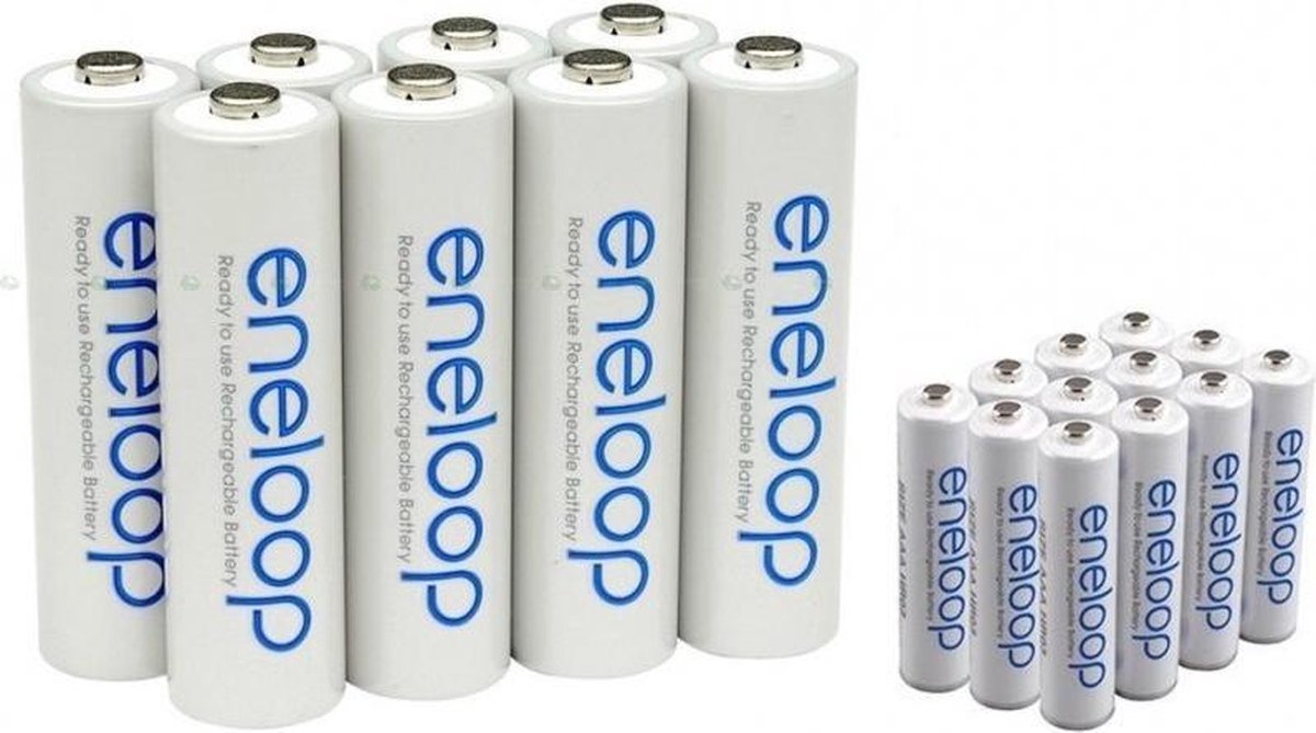 40 Stuks - AAA R3 Panasonic Eneloop Oplaadbare Batterijen