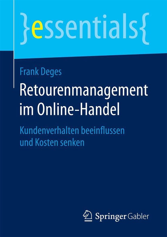 Business and Economics (German Language) - Retourenmanagemen ... - cover