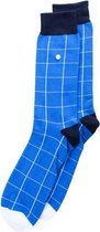 Alfredo Gonzales Blocks Blauw/Wit, Maat 46/48