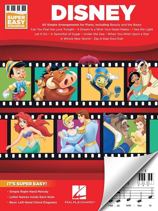 Disney - Super Easy Songbook - cover