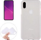 iPhone XR (6,1 inch) - hoes, cover, case - TPU - Transparant - Mat