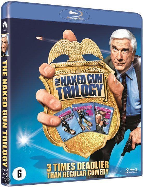 The Naked Gun Trilogy NEW Blu-Ray 3-Disc Set David Zucker 
