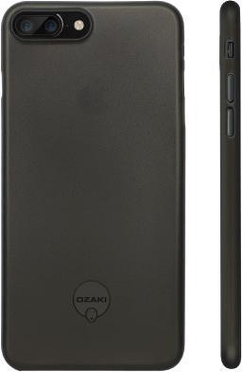 Ozaki O - Telefoonhoesje - Zwart - Soft Case- IPhone 7 plus