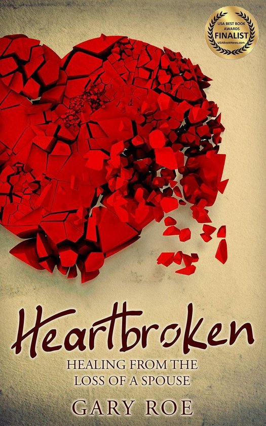 Heartbroken Healing from the Loss of a Spouse - cover