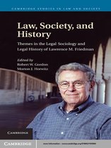 Cambridge Studies in Law and Society -  Law, Society, and History