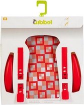 Duodeel qibbel stylingset luxe checked red achter - ROOD