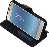 BestCases.nl Zwart Samsung Galaxy J3 2017 TPU wallet case booktype hoesje HM Book