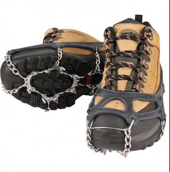 Snowline Spikes Chainsen Pro Stijgijzers XL, zwart