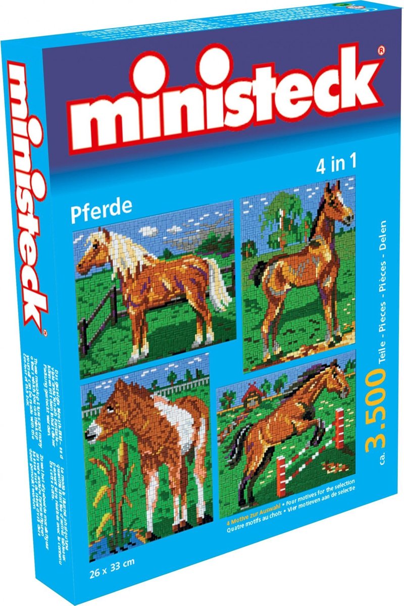 Ministeck 4-in-1 Paarden | bol.com