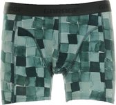 Garage Boxershort Texas Vierkant Groen