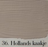 "" "l 'Authentique peinture à la craie, couleur 36 Dutch Kaakje, 2,5 lit." ""