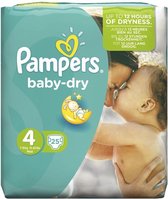 Pampers Baby Dry Luiers Maat 4 - 25 stuks