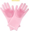 GlowClean Siliconen afwashandschoenen - Multifunctioneel - Schoonmaak handschoenen - Milieuvriendelijk - Vaatwasser bestendig - Huishoudhandschoen - Antibacterieel -