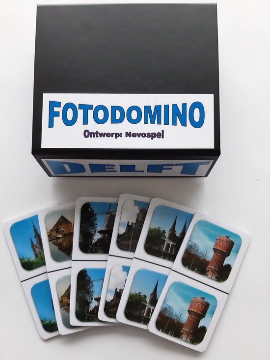Afbeelding van het spel Denkspel voor mensen met dementie FotoDomino Delft