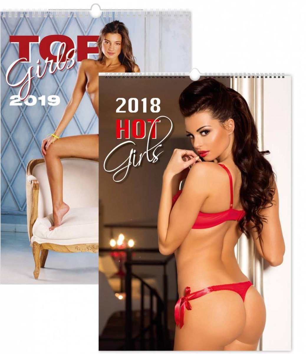 Kalpa C153-18 wand kalender 2018 + 2019 Sexy lingerie 31 x 45 cm  bol.com