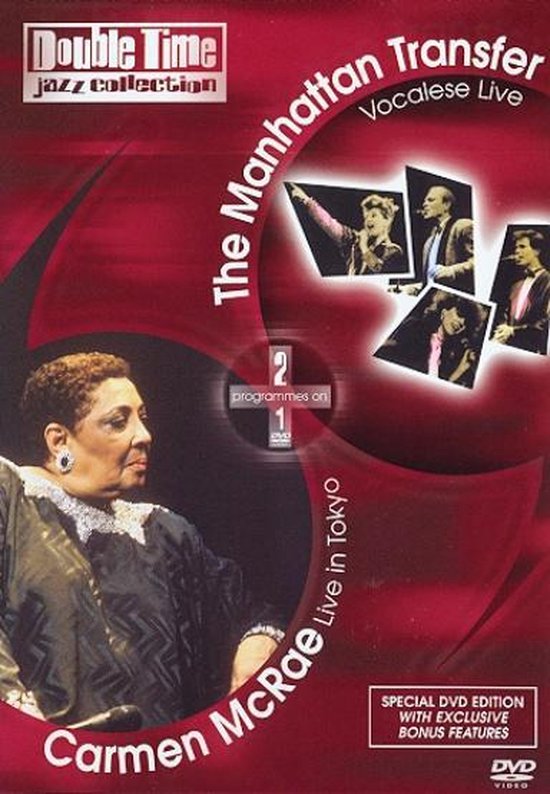 Cover van de film 'Manhattan Transfer & Carmen McRae'