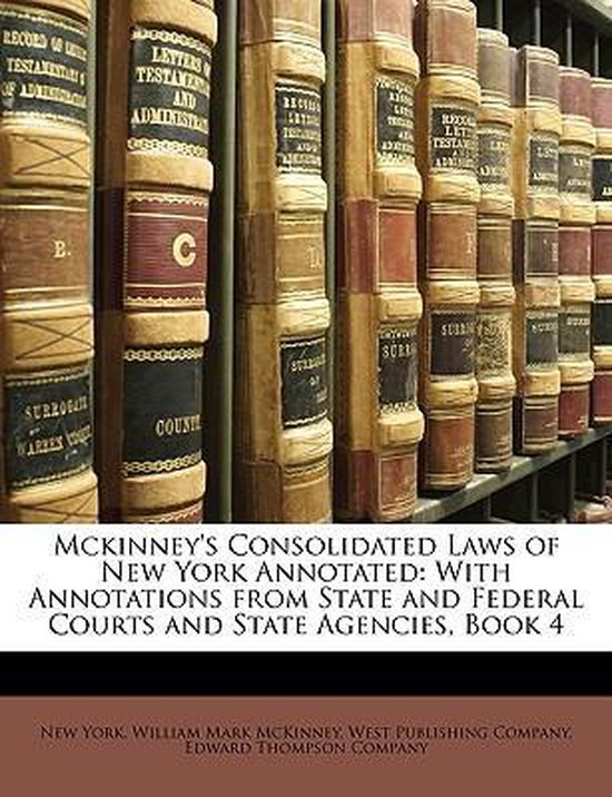 McKinney's Consolidated Laws of New York Annotated, New York