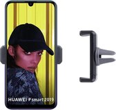 Shop4 - Huawei P Smart 2019 Autohouder Verstelbare Ventilatierooster Houder Zwart