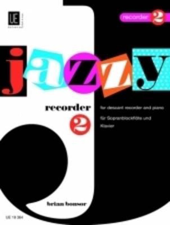 Jazzy Recorder 2 Bfl/P., Brian Bonsor 9783702426613 Boeken bol