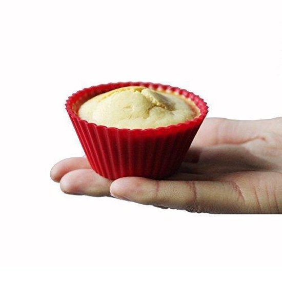Siliconen cupcake vormpjes - 12 stuks - DKvani company