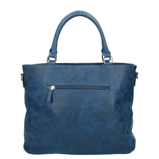 TOM TAILOR Malie schoudertas voor dames, blauw, blauw