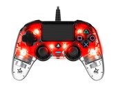 Nacon Compact Official Licensed Bedrade LED Controller - PS4 - Rood