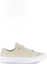 Converse Chuck II Ox Craft Leather - Sneakers - Maat 37 - Beige - Buff/Buff/White