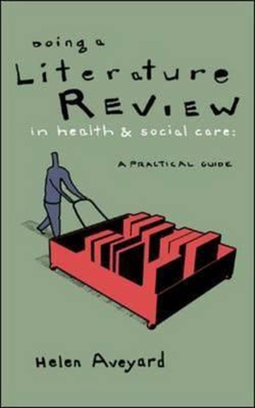 doing a literature review in health and social care book buy