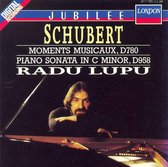 Schubert: Moments musicaux, Piano Sonata in c D 958 / Lupu