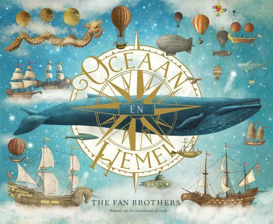 Boek cover Oceaan en Hemel van The Fan Brothers (Hardcover)