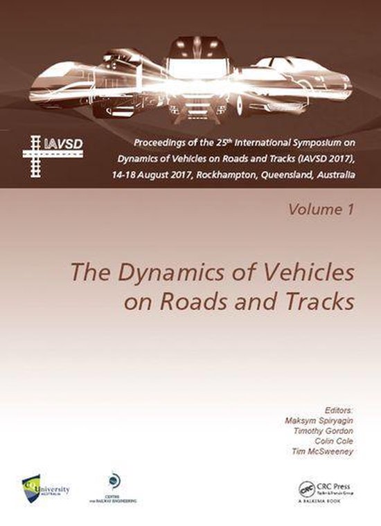 Dynamics of Vehicles on Roads and Tracks Vol 1 - cover