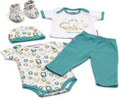 Fisher-price Babykleding In Giftbox 5-delig Blauw