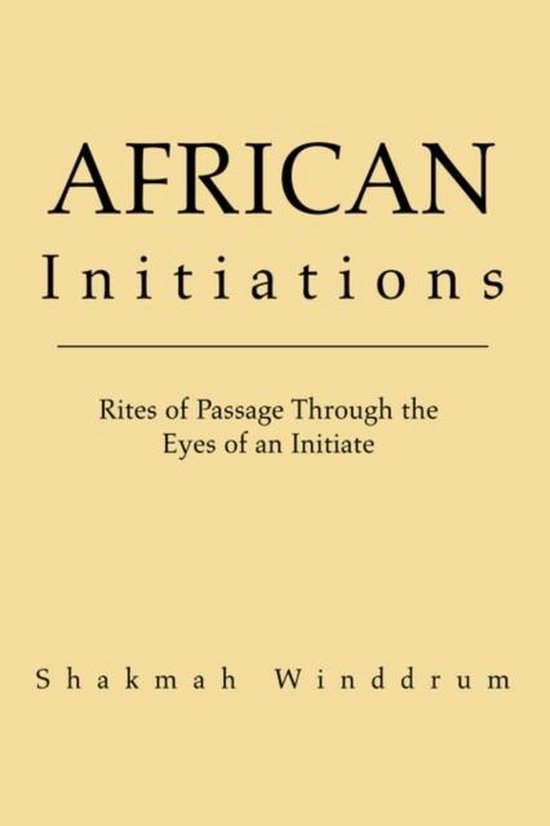 African Initiations