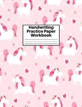 Handwriting Practice Paper Workbook