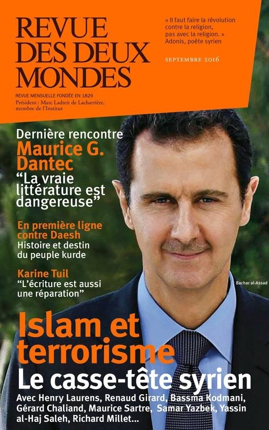 Revue des Deux Mondes - Revue des Deux Mondes septembre 2016 - cover