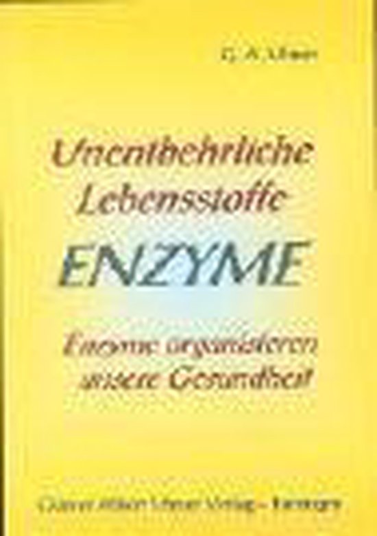 Unentbehrliche Lebensstoffe Enzyme - cover
