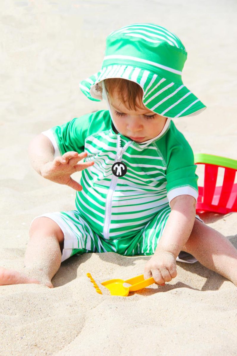 Ducksday - UV Zonnehoedje - voor kinderen - UV beschermend - UPF50+ - unisex - Aruba - 2 jaar — afbeelding 2