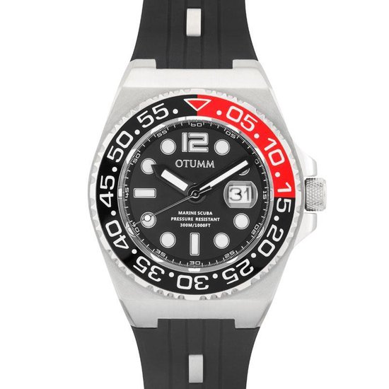 OTUMM Scuba Steel 45 Color 01 Black Sapphire glass