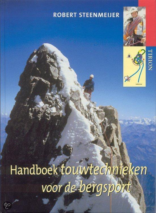 Cover van het boek 'Handboek touwtechnieken voor de bergsporter'