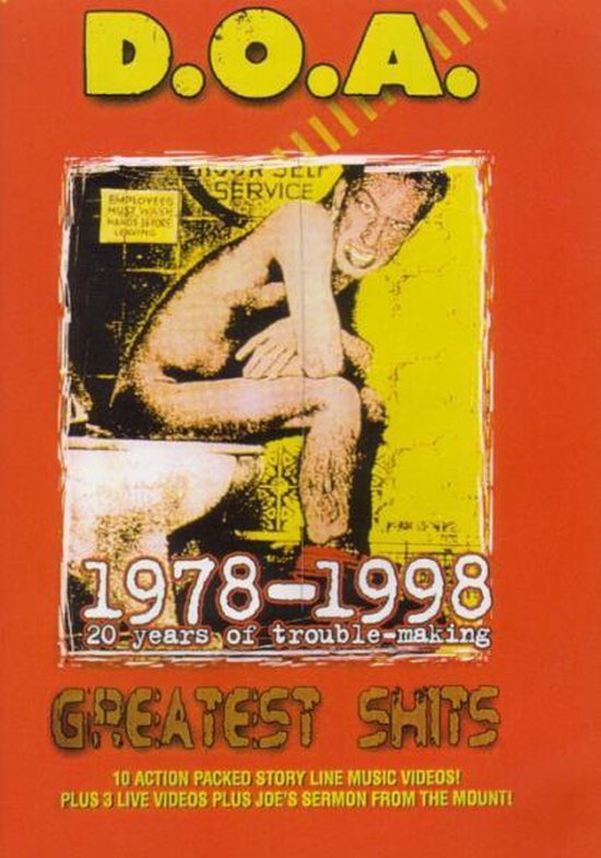 Cover van de film 'Greatest Shits 1978-98'