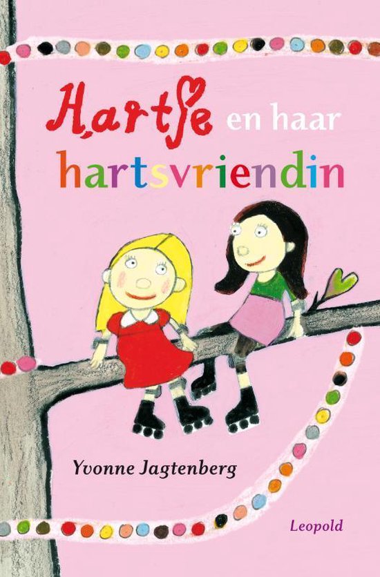 Cover van het boek 'Hartje en haar hartsvriendin' van Yvonne Jagtenberg