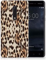 Nokia 5 Uniek TPU Hoesje Leopard