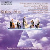 Sinfonia Lahti Chamber Ensemble - Aho: Quintet For Oboe And String Quartet (CD)