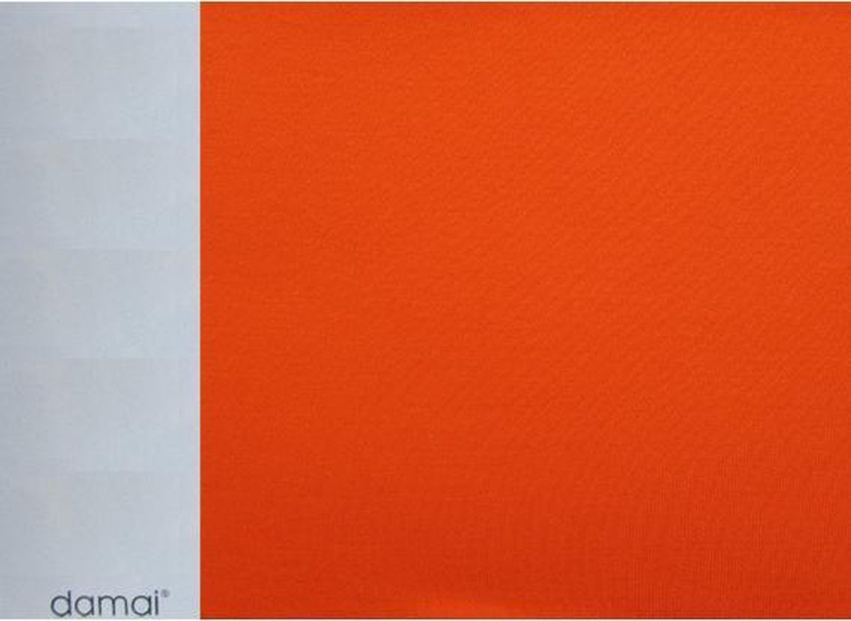 Damai Dubbel Jersey Hoeslaken - Ledikant - 60x120 cm - Mandarine