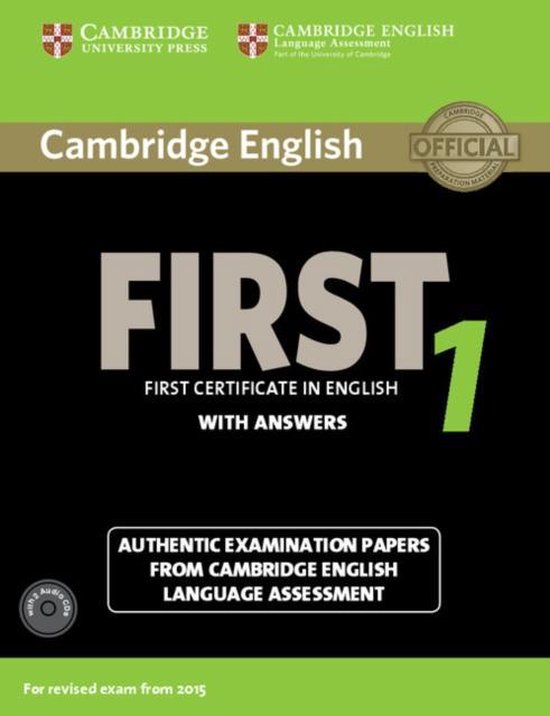 Camb English First 1 Revised Exam 2015 9781107663312 Boeken Camb English First 1 Revised Exam 2015 9781107663312 Boeken