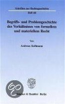 Begriffs- und Problemgeschichte des Verhältnisses von formellem und materiellem Recht