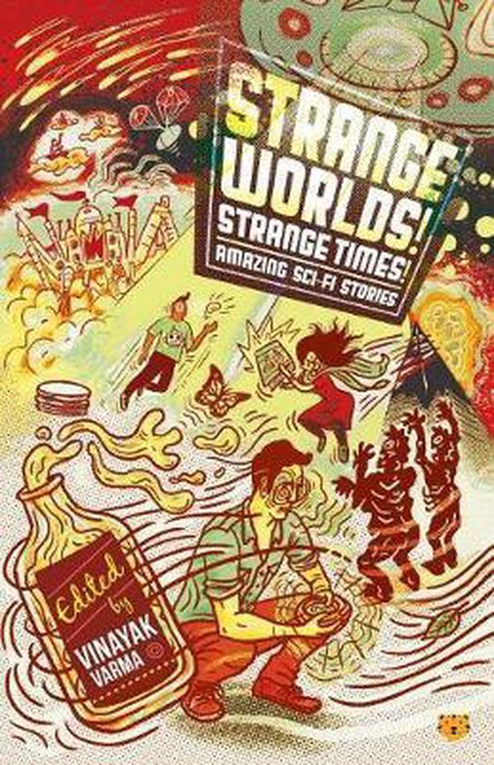 Strange Worlds! Strange Times! Amazing Sci-Fi Stories - cover