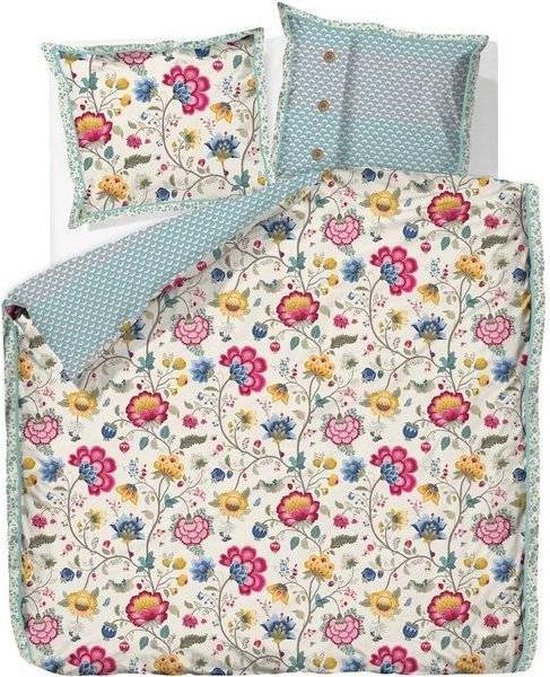 Pip Studio Floral Fantasy Dekbedovertrek - 200x220+2/60x70 - Ecru