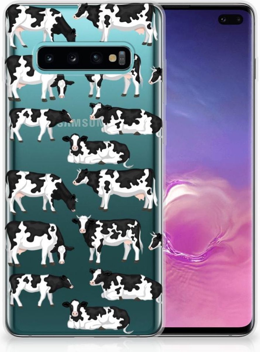 Samsung Galaxy S10 Plus TPU Hoesje Koetjes